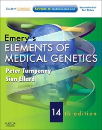 Image of EMERTYS ELEMENTS OF MEDICAL GENETICS