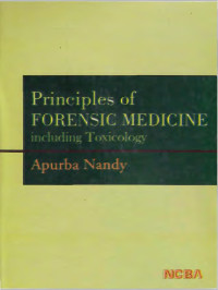 Image of PRINCIPLES OF FORENSIC MEDICINE