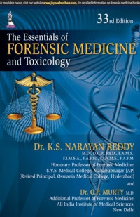 Image of THE ESSENTIALS OF FORENSIC MEDICINE AND TOXICOLOGY
